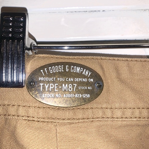 Triple Fat Goose tan Men’s Cargo Utility Pants size 32X32 - Picture 12 of 13